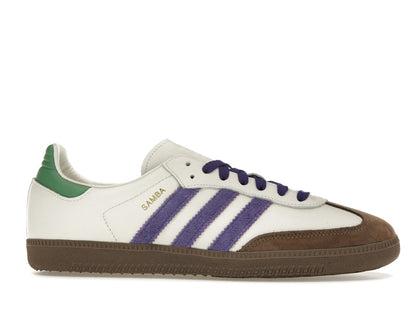 adidas Samba OG Off White Core Purple Green Brown (Women's)