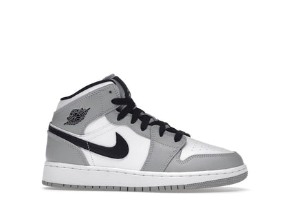 Jordan 1 Mid Light Smoke Grey (GS)