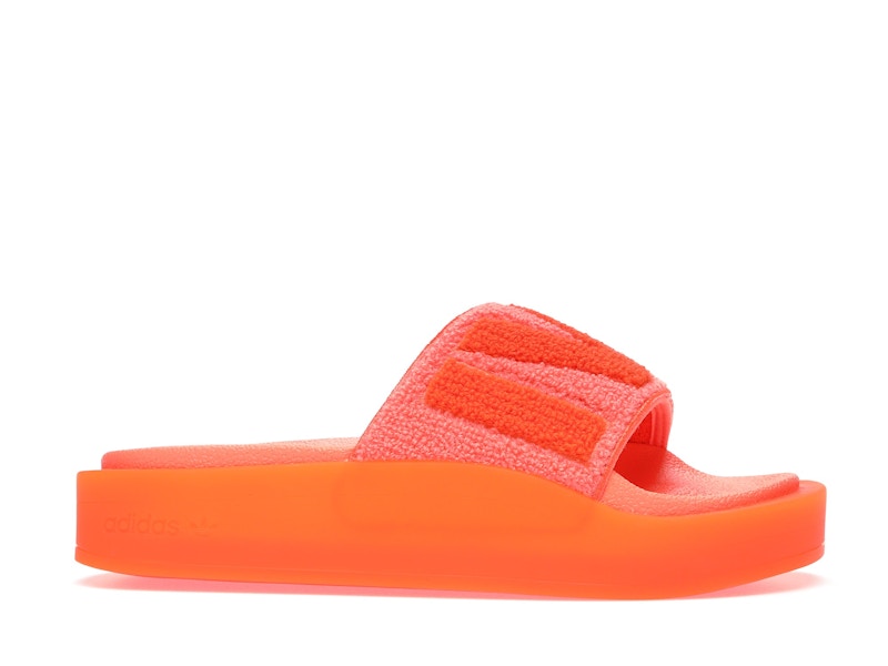 adidas Slides Beyonce Ivy Park Screaming Orange
