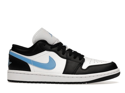 Jordan 1 Low Black University Blue White (Women's)