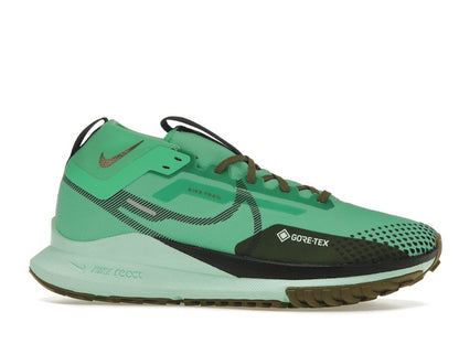 Nike React Pegasus Trail 4 Gore-Tex Spring Green Olive Flak Mint Foam Black
