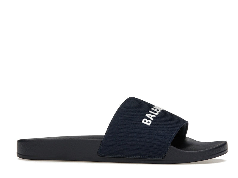 Balenciaga Pool Slide Navy