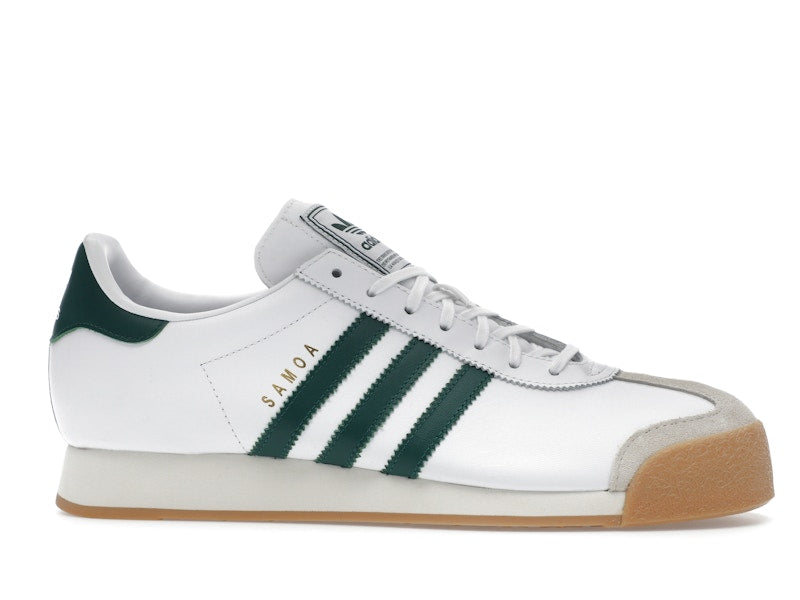 adidas Samoa Cloud White Collegiate Green Gold Metallic