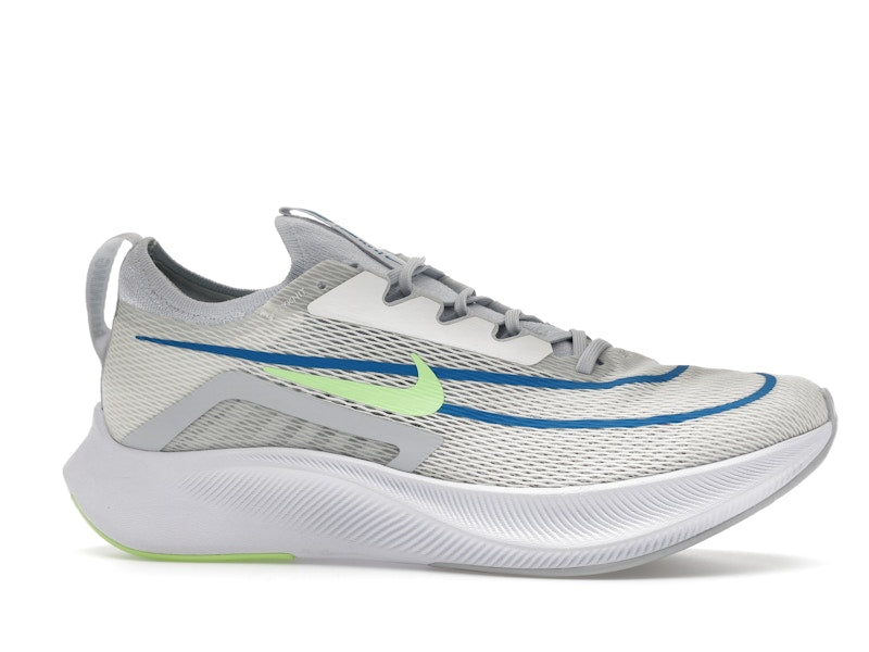 Nike Zoom Fly 4 Summit White Imperial Blue Lime Glow