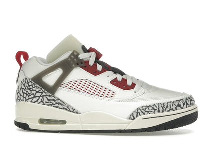Jordan Spizike Low Sail Anthracite Coconut Milk Varsity Red