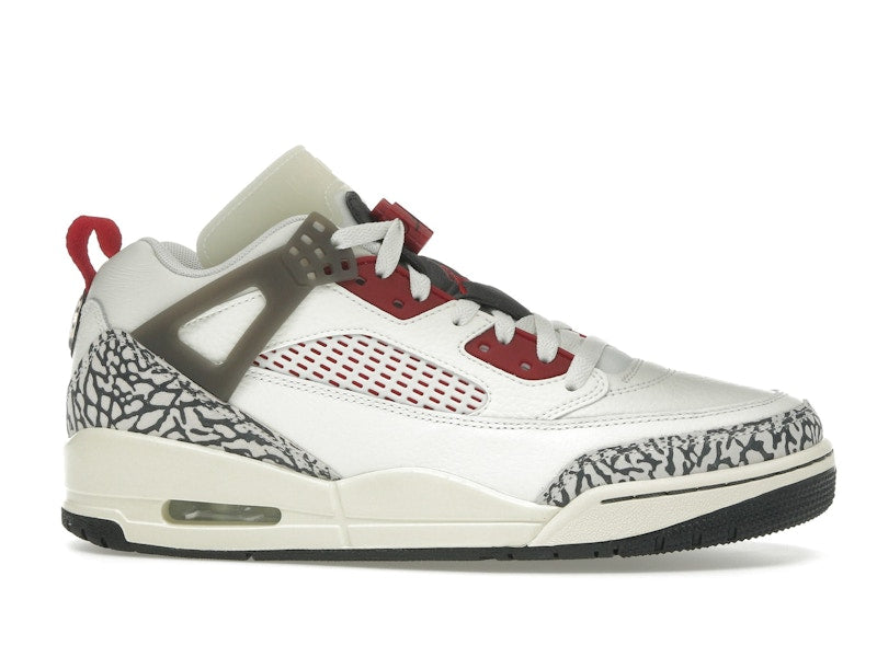 Jordan Spizike Low Sail Anthracite Coconut Milk Varsity Red