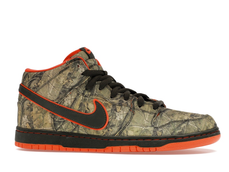 Nike SB Dunk Mid Real Tree Camo