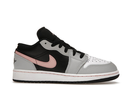 Jordan 1 Low Black Grey Pink (GS)