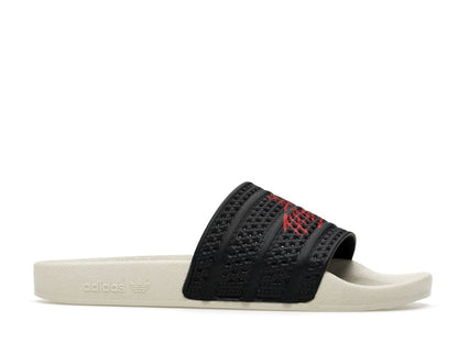 adidas Adilette Slides 100 Thieves Black Red