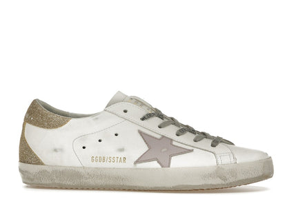Golden Goose Superstar White Lilac Platinum (Women's)