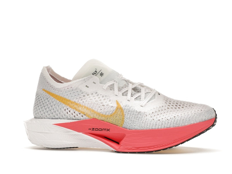 Nike ZoomX Vaporfly 3 White Topaz Gold Sea Coral (Women's)