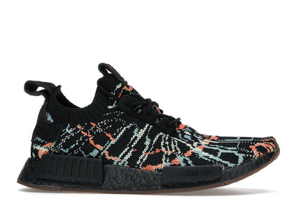 adidas NMD R1 Primeknit Black Multicolor