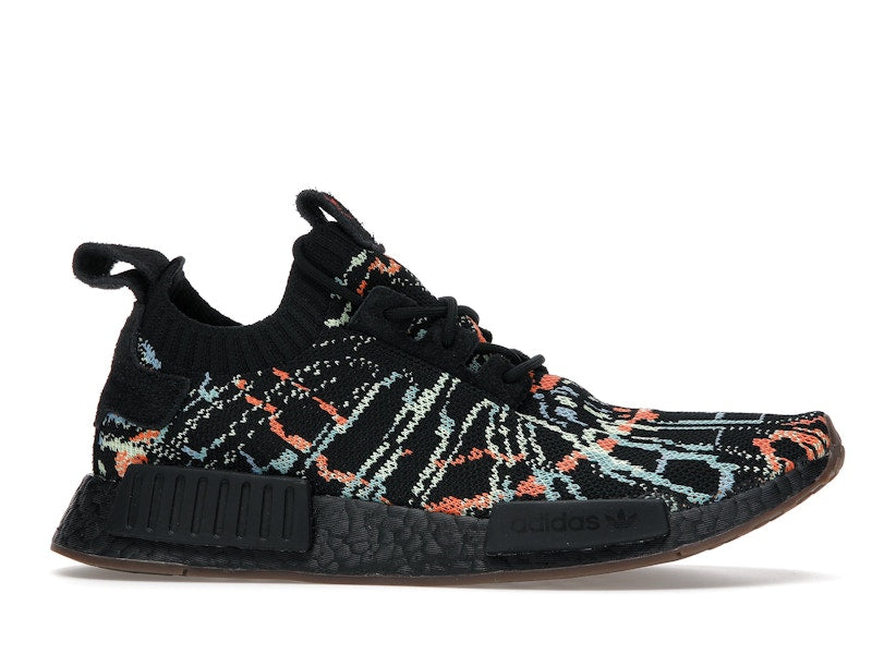 adidas NMD R1 Primeknit Black Multicolor