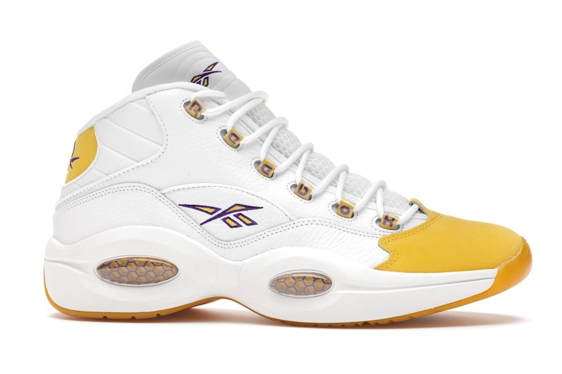 Reebok Question Mid Yellow Toe