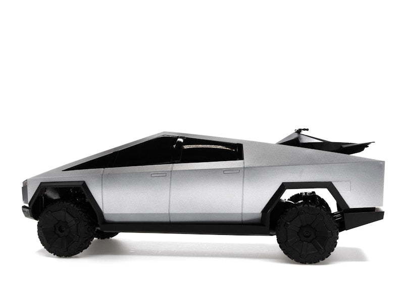 Hot Wheels x Tesla Cybertruck 1:10 Scale RC Car (2021 Version w/ Cyberquad)