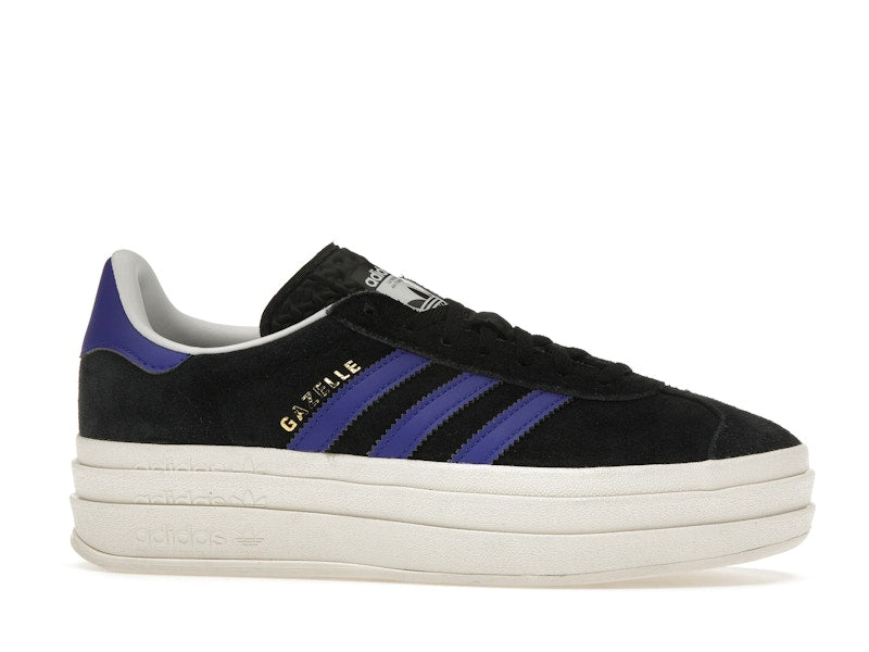 adidas Gazelle Bold Core Black Lucid Blue (Women's)
