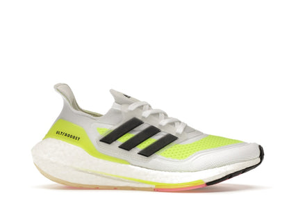 adidas Ultra Boost 21 White Solar Green (Women's)