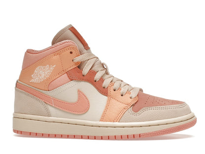 Jordan 1 Mid Apricot Orange (Women's)