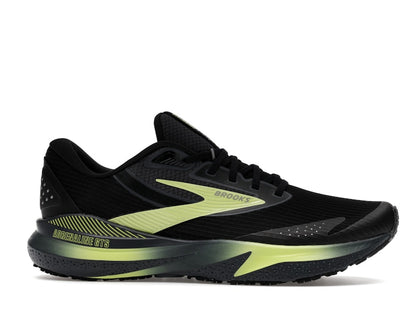 Brooks Adrenaline GTS 24 Weatherized Black Ebony New Yellow