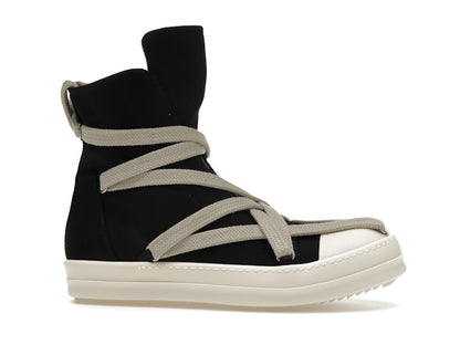 Rick Owens DRKSHDW Hexa High Black Pearl Milk Fat Lace