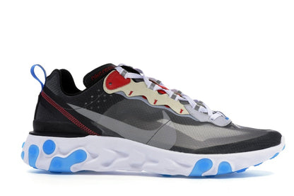 Nike React Element 87 Dark Grey Photo Blue