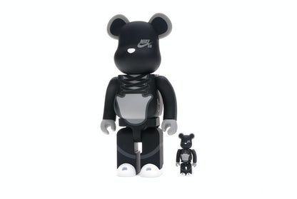 Bearbrick Nike SB 100% & 400% Set Black