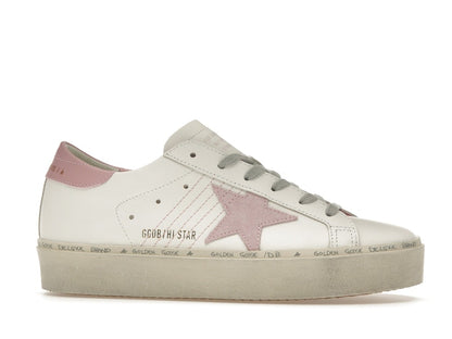Golden Goose Hi Star White Pink (Women's)