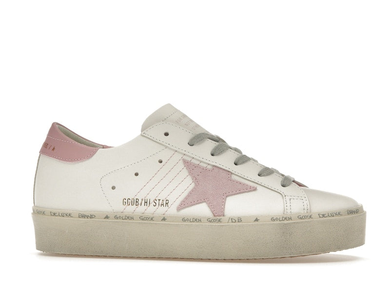 Golden Goose Hi Star White Pink (Women's)