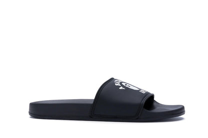 BAPE College Slide Sandals Black