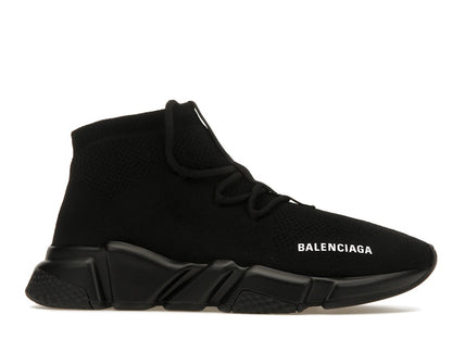 Balenciaga Speed Trainer Lace Up Black