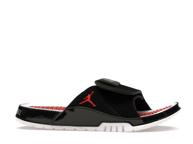 Jordan Hydro 11 Slide Bred White