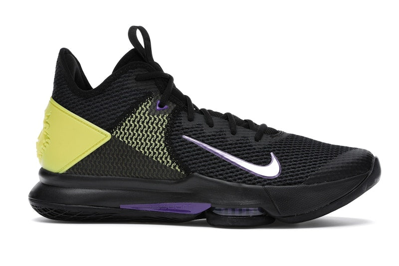 Nike LeBron Witness 4 Black/Opti Yellow