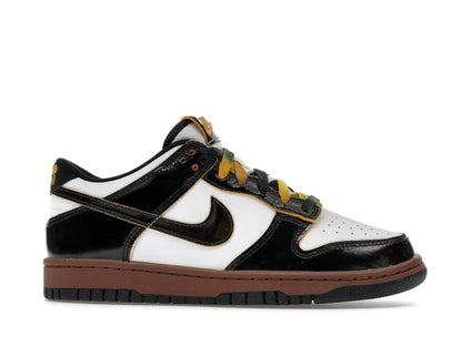 Nike Dunk Low SE Panda-Monium White Black Fauna Brown (GS)