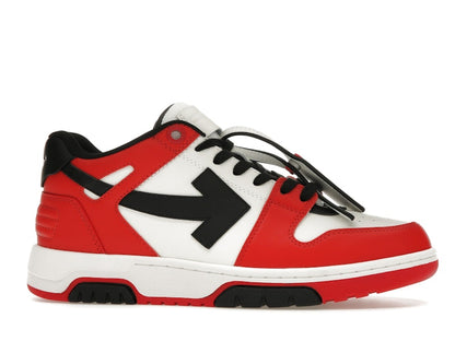 OFF-WHITE Out Of Office OOO Low Tops Red Black (2024)