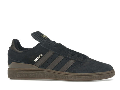 adidas Busenitz Pro Core Black Brown Gold Metallic