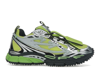 OFF-WHITE Be Right Back Silver Green Fluo