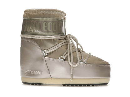 Moon Boot Icon Low Boot Glance Platinium