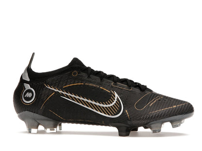 Nike Mercurial Vapor 14 Elite FG Black Metallic Silver Cave Stone Metallic Gold