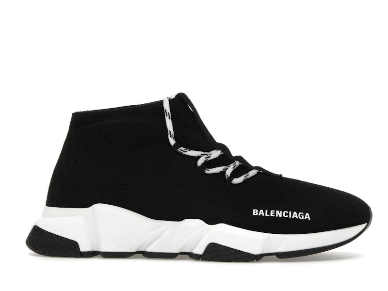 Balenciaga Speed Lace Up Black