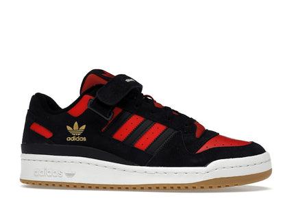 adidas Forum Low Core Black Core Black Vivid Red
