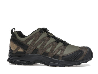 Salomon XA Pro 3D Distressed Leather Dark Earth Black