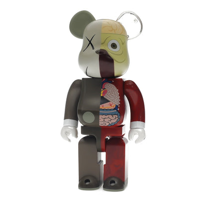 KAWS Bearbrick Dissected 400% Brown