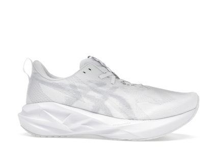 ASICS Novablast 5 White Piedmont Grey
