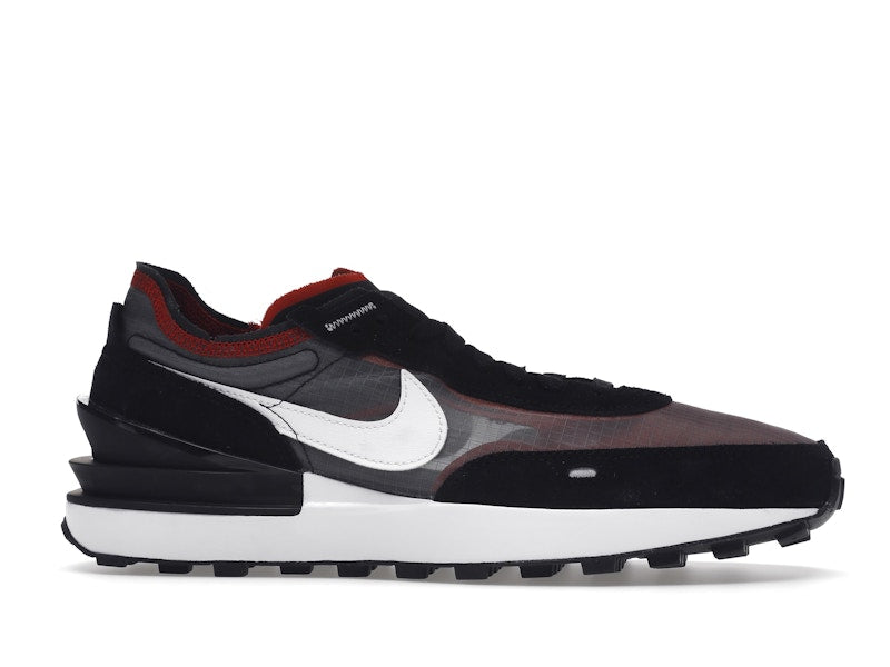 Nike Waffle One SE Black Sport Red