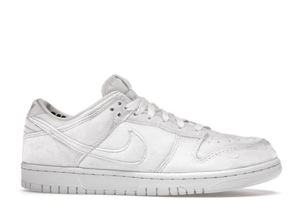 Nike Dunk Low Dover Street Market Triple White Velvet
