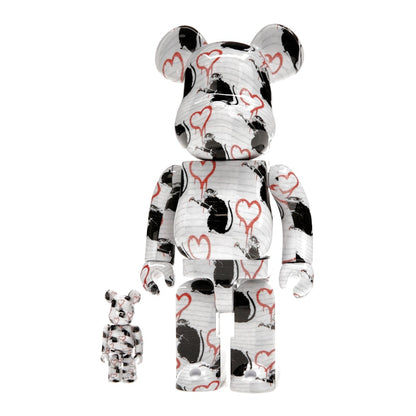 Bearbrick Love Rat 100% & 400% Set