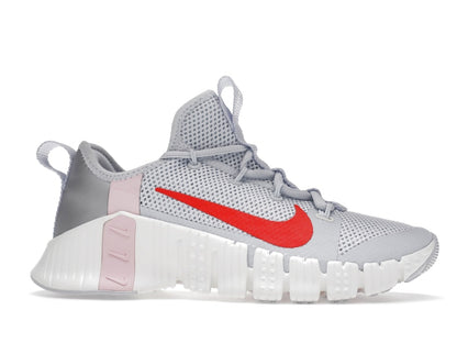 Nike Free Metcon 3 Football Grey Bright Crimson (Women's)