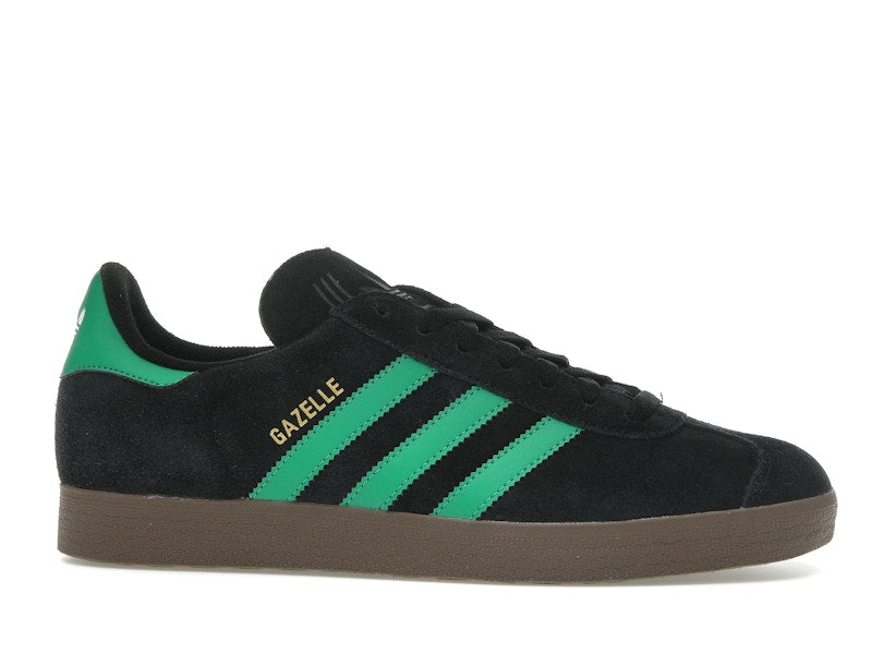 adidas Gazelle Black Court Green
