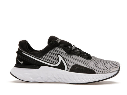 Nike React Miler 3 Black Metallic Silver