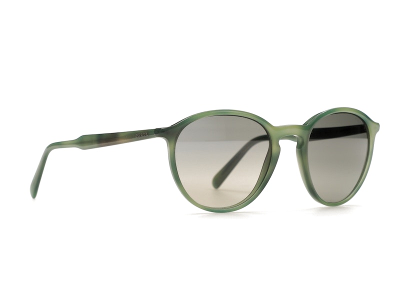 Prada Round Sunglasses Striped Green (0PR 05XS)
